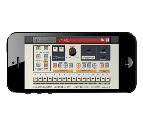 Another view of EGDR909 Drum Machine